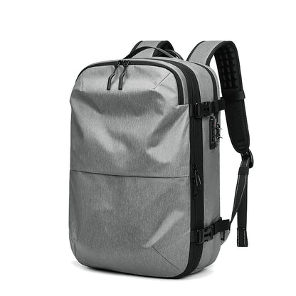 Men Travel Backpack vacuum compression 17 inch Laptop Backpack Business Large Capacity school Backpack Expanded Hiking backpack - Smarsty