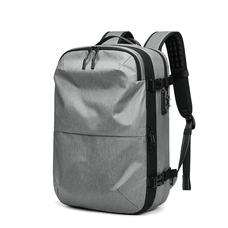 Men Travel Backpack vacuum compression 17 inch Laptop Backpack Business Large Capacity school Backpack Expanded Hiking backpack - Smarsty