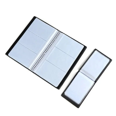 40/120/180/240/300 Cards ID Credit Card Holder Book Case Organizer Leather Business Cards ID Credit Card Holder Case Cards Album - Smarsty
