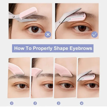 Eyebrow Trimmer Set for Easy Precision Grooming - Smarsty