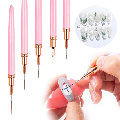 Nail Art Liner Brush Set for Professional Manicure - Smarsty