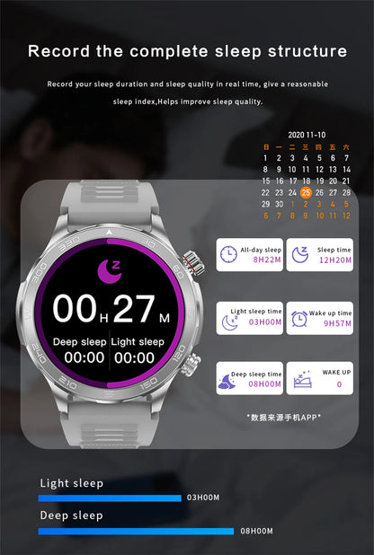 Bluetooth Call Smart Watch For Men With GPS Waterproof - Smarsty