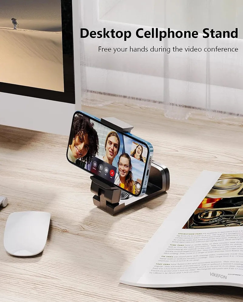 Foldable Airplane Phone Holder Stand With 360 Rotation - Smarsty