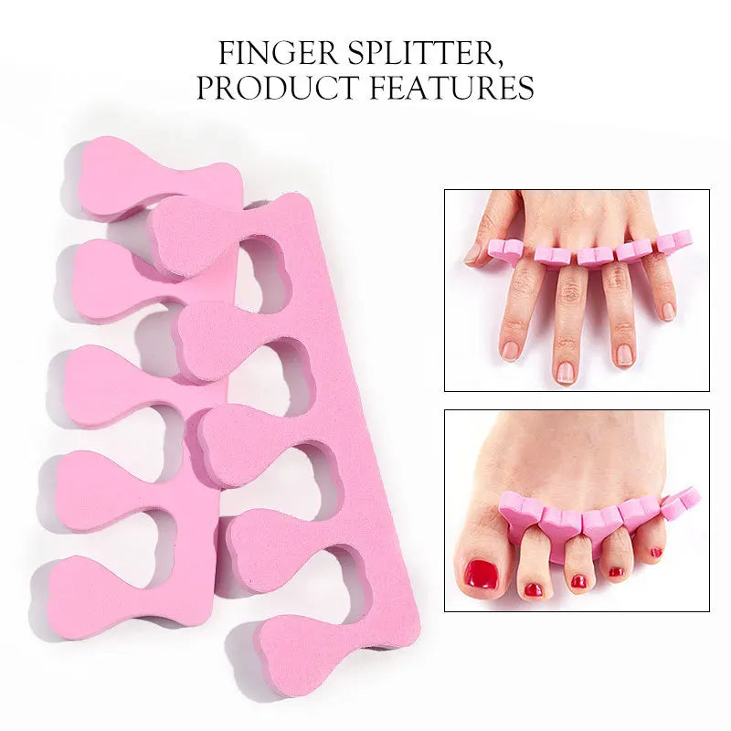 200pcs Soft Foam Toe Separators for Manicure Pedicure - Smarsty