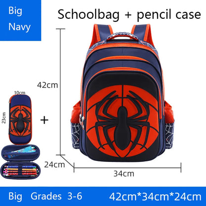 Spider Backpack and Pencil Case Set for Kids Waterproof - Smarsty