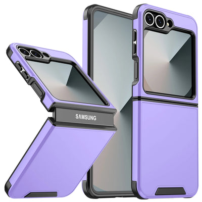 Galaxy Z Flip Case Shockproof Dual Layer Protection - Smarsty