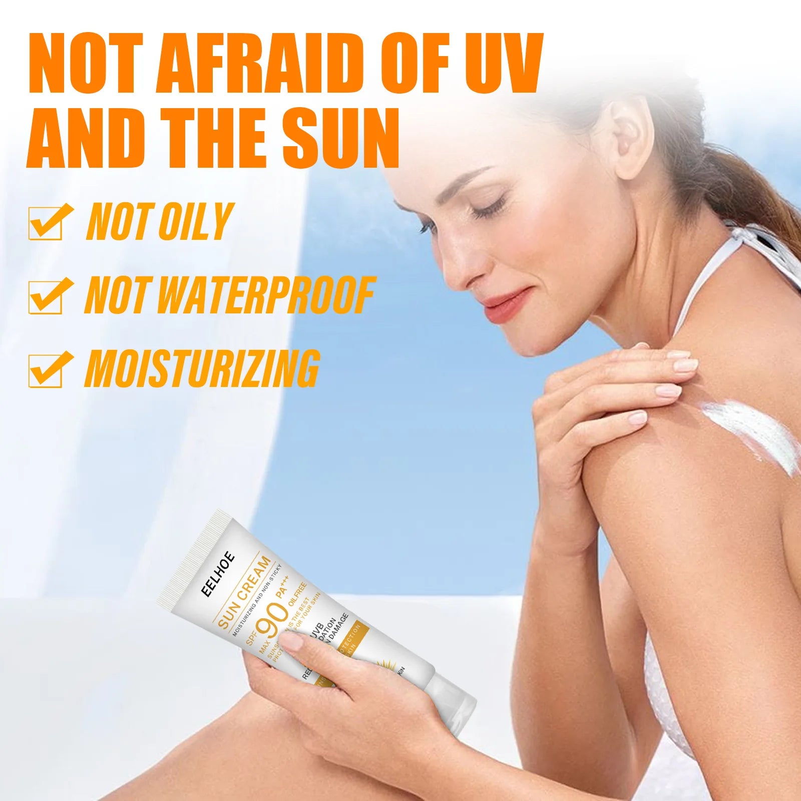 EELHOE SPF 90 Whitening Sun Cream for Oily Skin - Smarsty