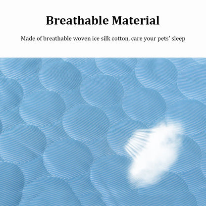 Cooling Summer Dog Mat Breathable Pet Bed Washable - Smarsty