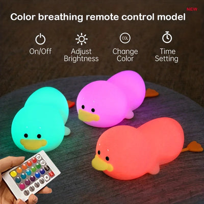Soft Light Doudou Duck Night Light for Kids - Smarsty