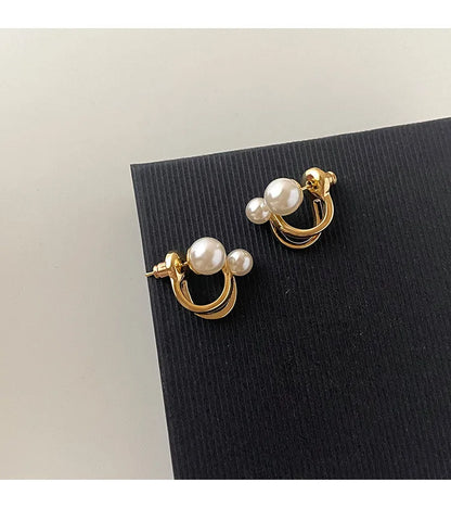 Classic Pearl Drop Earrings for Women - Timeless Elegance - Smarsty