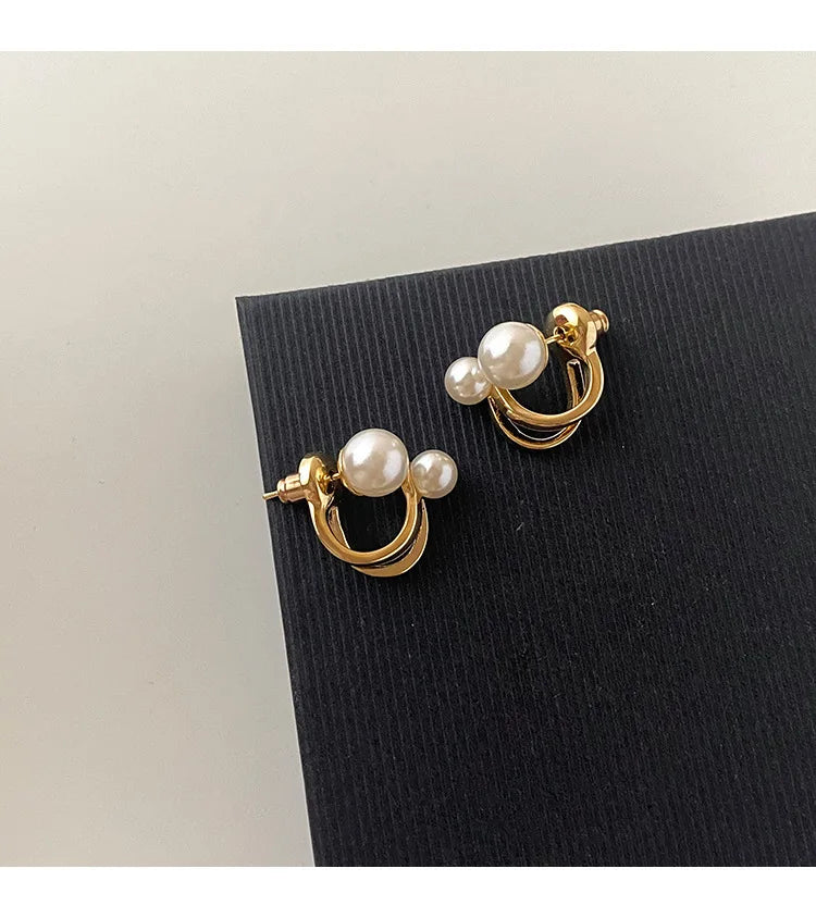 Classic Pearl Drop Earrings for Women - Timeless Elegance - Smarsty