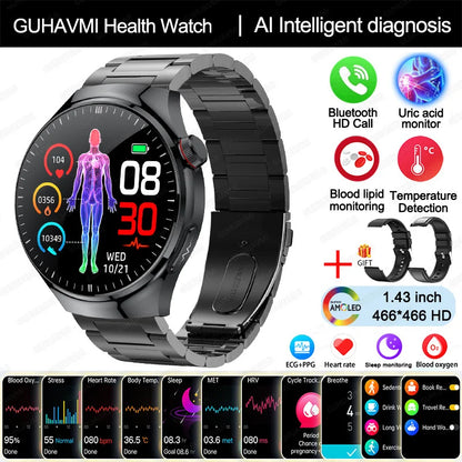 2025 Smart Health Watch with Blood Oxygen and ECG - Smarsty