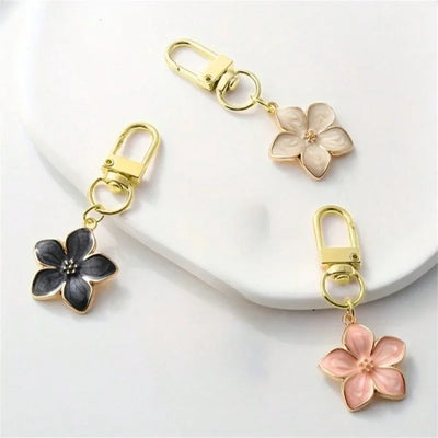 White Pear Blossom Keychain Cute Accessories Keychain Couple Matching  Keyrings Pendant Wholesale Items For Boutique - Smarsty