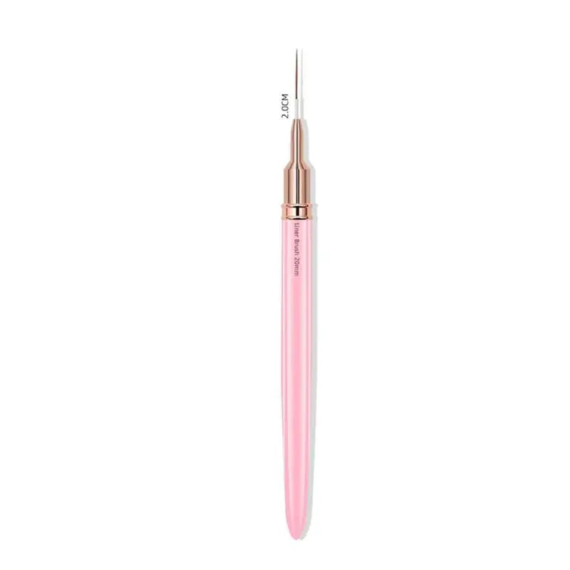 Black Nail Art Liner Brushes for Precision Design - Smarsty