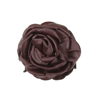 Leopard Print Hair Claw For Women Secure Vintage Hold - Smarsty