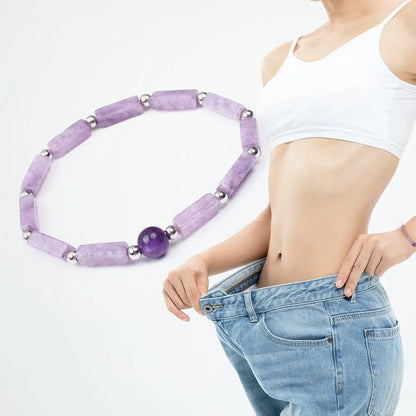 Natural Amethyst Slimming Bracelet for Weight Loss - Smarsty