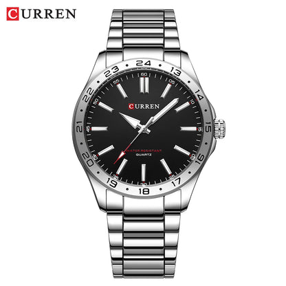 Curren Men's Ultra Thin Stainless Steel Quartz Watch - Smarsty