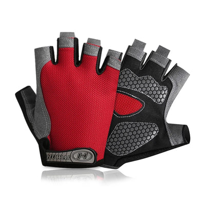 Breathable Anti Slip Half Finger Cycling Gloves for Men and Women - Smarsty
