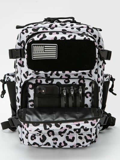 25L Tactical Backpacks for Men survival Laser Cut Molle Daypack Small Bug Out Bag Gym Hking Rucksack with Dual Cup Holders - Smarsty