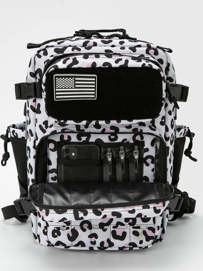 25L Tactical Backpacks for Men survival Laser Cut Molle Daypack Small Bug Out Bag Gym Hking Rucksack with Dual Cup Holders - Smarsty