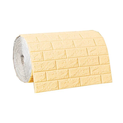3D Foam Brick Wall Panels Self Adhesive Waterproof Decor - Smarsty