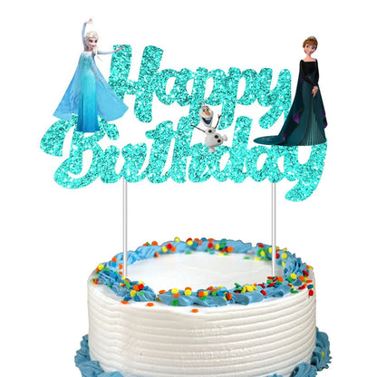 Frozen Princess Birthday Party Tableware Set - Smarsty
