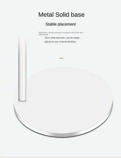 Curved Aluminum Headphone Stand with Sturdy Base - Smarsty