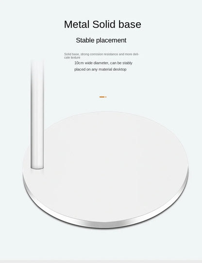 Curved Aluminum Headphone Stand with Sturdy Base - Smarsty