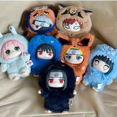 EAKI Naruto Blind Box Shippuden Party Series Uzumaki Stuffed Plush Figure Bag Pendant Ornament Doll Toy Collection Birthday Gift - Smarsty