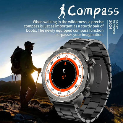 Bluetooth Call Smart Watch For Men With GPS Waterproof - Smarsty