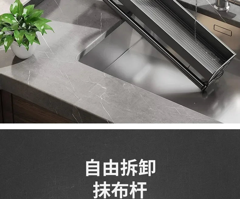 New Kitchen Storage Rack Seasoning Rack Wall-Mounted Condiment Multi-Functional Household kitchen organizer Storage Rack
