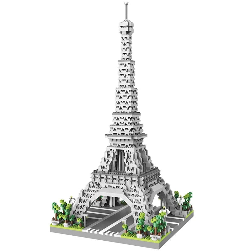 Eiffel Paris Tower Building Block Series Boys and Girls Children's Micro Particle Building Block Assembly Puzzle Toys by Smarsty