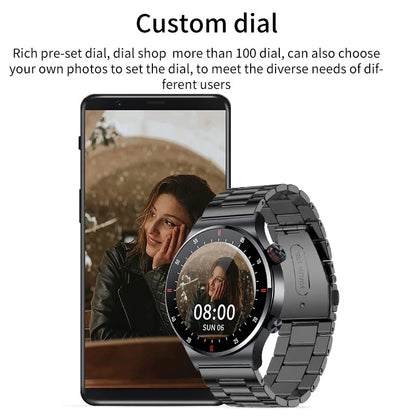 LIGE Bluetooth Smart Watch with ECG PPG Tracking - Smarsty
