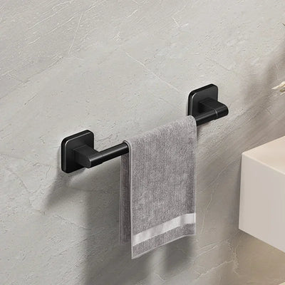Wall Mounted Towel Rack No Drilling for Easy Storage - Smarsty
