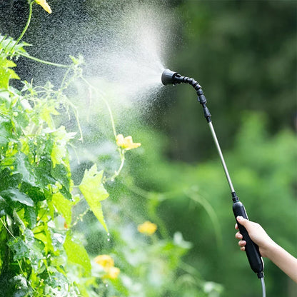 Portable Electric Sprayer with Adjustable Nozzles and Telescopic Handle - Smarsty