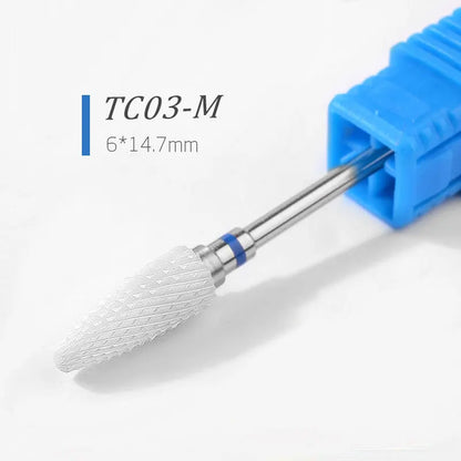 Ceramic Nail Drill Bits for Efficient Manicure and Pedicure - Smarsty