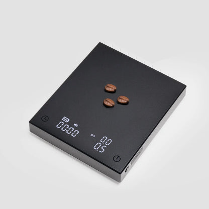 Timemore Basic 2 Black Mirror Coffee Scale with Auto Timer - Smarsty