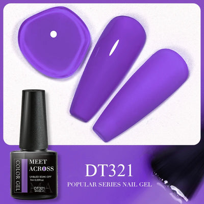 Pink Dried Flower Gel Nail Polish for Fairy Nail Art - Smarsty