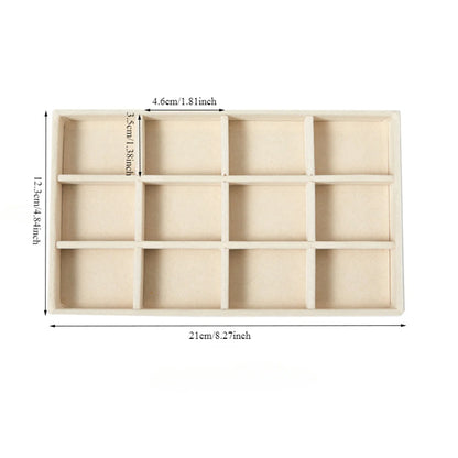 Velvet Jewelry Display Tray for Organized Storage - Smarsty