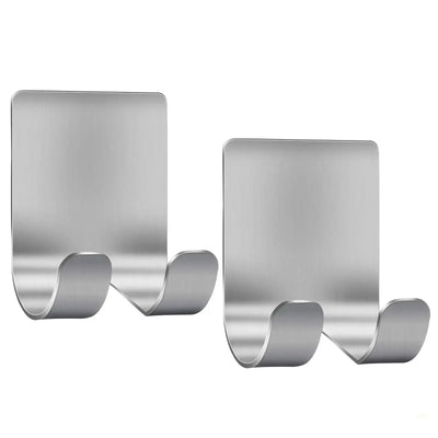 2pcs Razor Holder Stainless Steel Men Shaving Shaver Razor Stand Shelf Shaving Razor Storage Rack Bathroom Hook Organizer