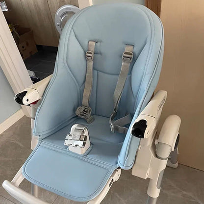 Baby Stroller Leather Cushion Baby Dining Chair Leather Cover PU Composite Sponge Cushion Baby Cover Chair Seat Case Accessories