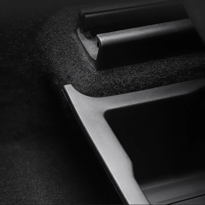 Underseat Storage Box for Tesla Model Y 2021-2024 Seats Drawer TPE Hidden Storage Tray Push Pull Car Organizer Car Accessories - Smarsty