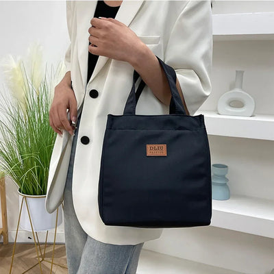 Large Capacity Insulated Lunch Bag With Sturdy Top Handle - Smarsty