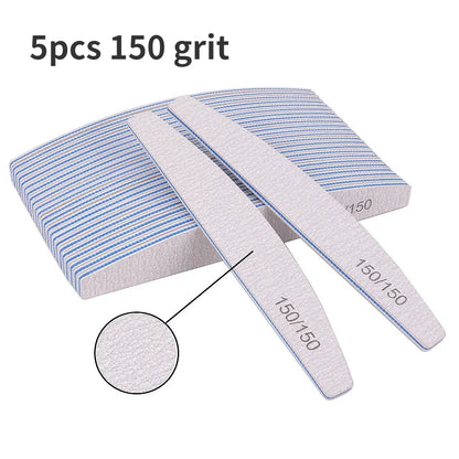 Professional Nail File Set for Gel Polishing 5 Pieces - Smarsty