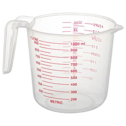 3 Piece Plastic Measuring Cups Set for Accurate Baking - Smarsty