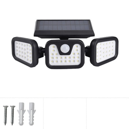 100 LED Outdoor Solar Wall Lights with PIR Motion Sensor - Smarsty