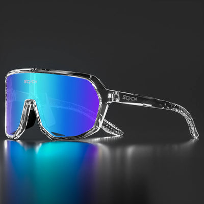 SCVCN Photochromic Cycling Glasses Bike Mountain Bicycle Golf UV400 Sunglasses Sport Protection Glasses for Men Women Baseball by Smarsty