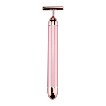 24K Gold Electric Face Roller for Youthful Skin - Smarsty