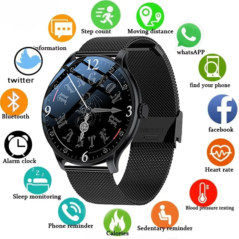 Smart Watch with Heart Rate and Sleep Monitor - Smarsty