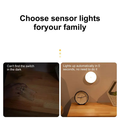 LED Smart Night Lamp with Human Body Sensor - Smarsty